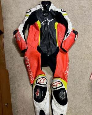 Alpinestars GP Pro Tech-Air Compatible 1-Piece Leather Racing Suit